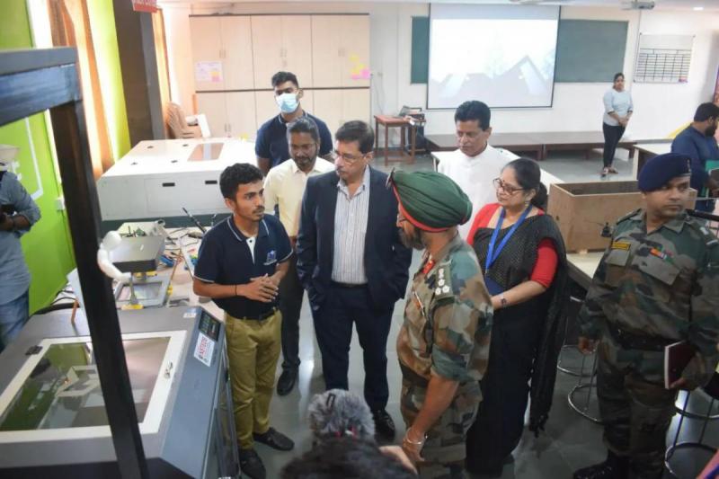 Brigadier A S Sawhney, Commander HQ2, Signal Trainer, shared his experiences at the Goa State Innovation Council's Prototyping Lab.