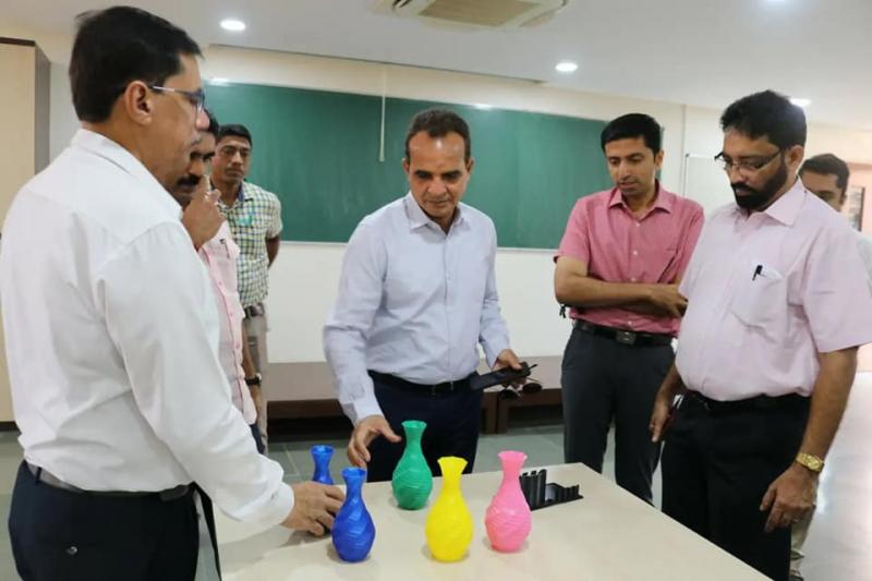 We were visited by Hon’ble Minister for Science , Technology & Waste Management Shri Atanasio Monserrate, Fatorda MLA Vijay Sardessai, GSINC Chairman Shri Jose Manual Noronha, DST&WM Director Shri Levinson Martins and Secretary Dr. Tariq Thomas.