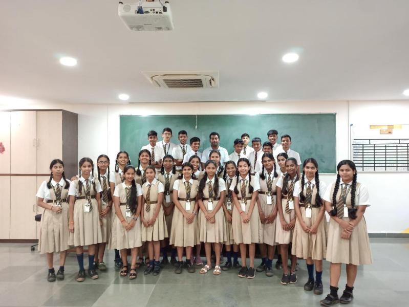 On March 28, 2024. Think Design and Prototyping Session for the students of The New Education Institute, Curchorem-Goa. Students shown interest in 3D printing technology. Total number of students are 29.