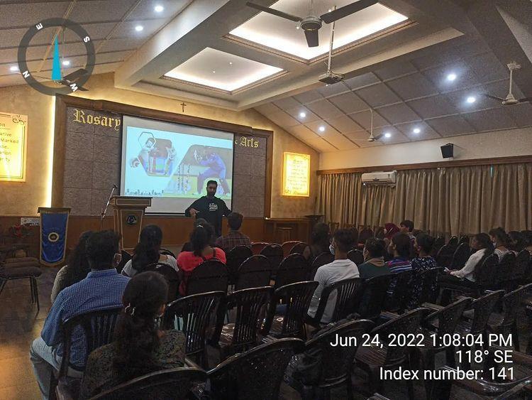 Bootcamp on innovation creativity and startup’s at Rosary college Navelim.