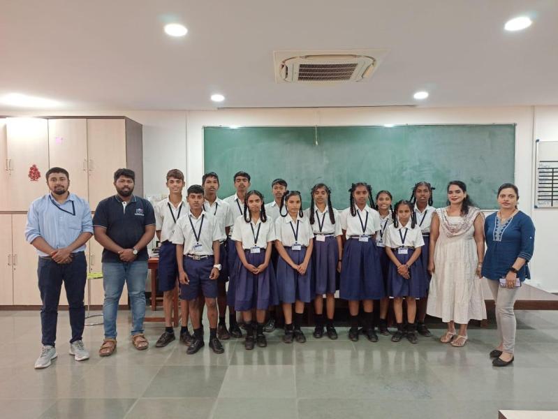 On February 05, 2024. Think Design and Prototyping session for the students of Camilo Pereira Memorial Government High School, Baina-Vasco, Goa. Total number of students are 12.
