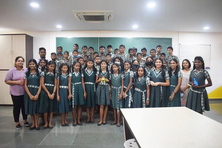 St. Rocks High School students took part in a fun workshop organized by Goa State InnovationCouncil at Prototyping Lab.