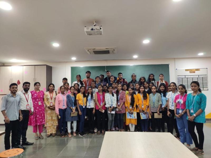 On October 04, 2023, Govt College of Arts, Science and Commerce, Quepem-Goa, have visited in Rapid Prototyping Lab of GSInC. Students was amazed with the  Prototypes, 3D printers and GSInC schemes. Speaker was Mr. Siddhant Panjikar. Total numbers of students are 40