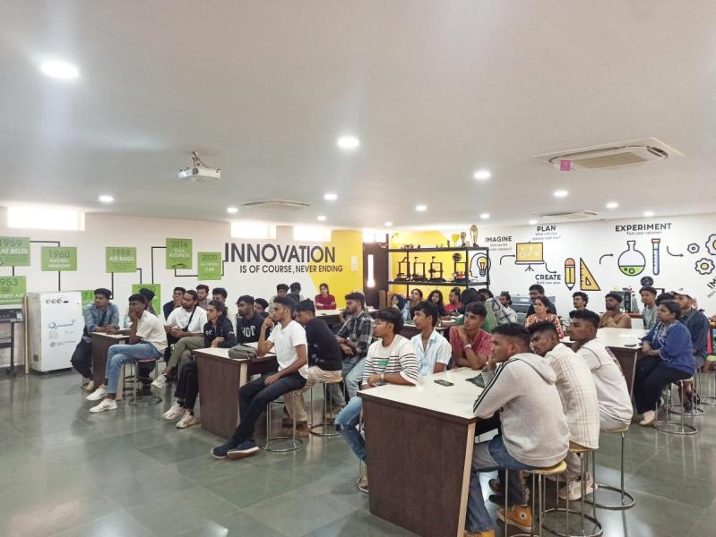 February 14, 2024. Think Design and Prototyping Session for the students of Government Polytechnic College Kalamassery, Kerala.  Total number of students are 38.