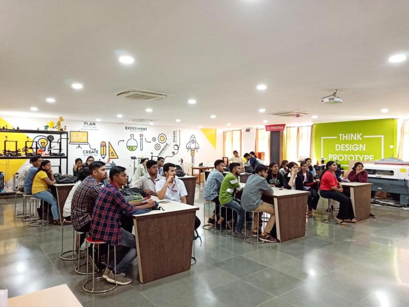 On February 16, 2024. Think Design Prototyping & IPR session and Workshop on 3D Printing technology for the Students of PES College, Ponda-Goa. Total number of students are 24.