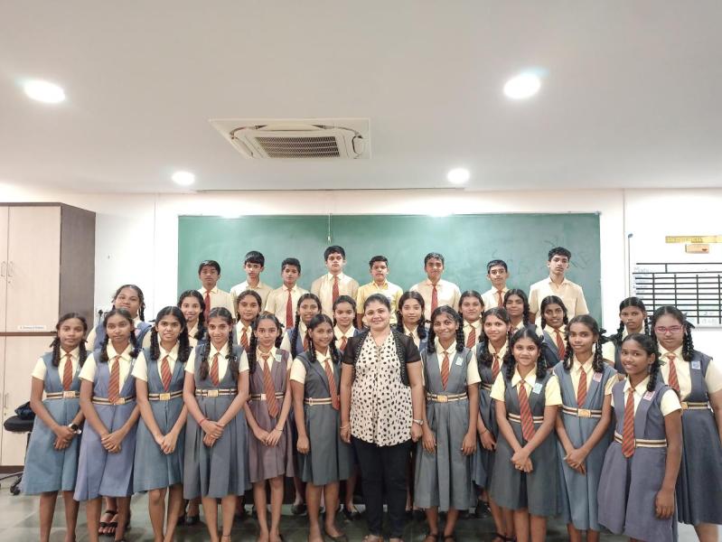 On August 28, 2024. Think Design Prototyping Workshop on Robotics for the students of Our Lady of Fatima High School, Rivona, Sanguem-Goa. Total number of students are 32.