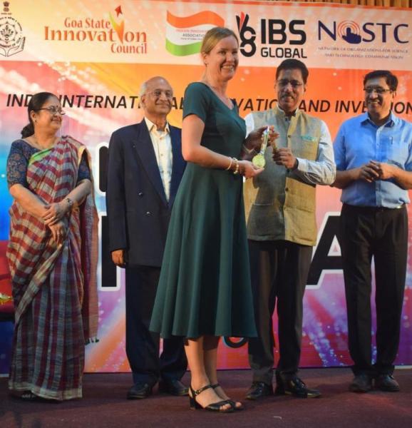 Innovators from all over the globe are on stage, honoured for their exceptional work. A brightfuture lies ahead INEX India 2022 had many outstanding innovators with inspiring ideas for a better world. All their hard work and efforts were recognized. Seeing all these extraordinary people come together and conceive such amazing projects was amazing. We're looking forward to seeing more incredible innovations from everyone!