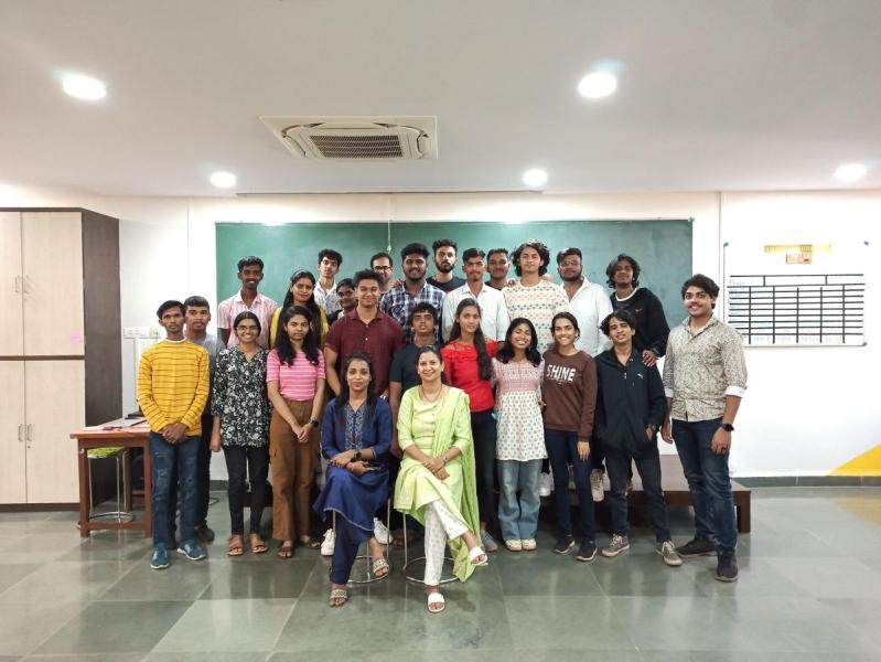 On February 22, 2024. Think Design and Prototyping Session and introduction to 3D Printing & Robotics for the Computer department of Government Polytechnic Panaji, Panaji-Goa. Total numbers of students are 23