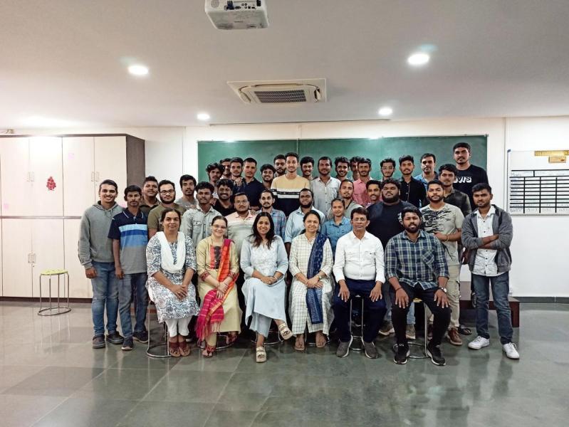 On February 02, 2024. Think Design & Prototyping Session and Workshop on 3D Printing for the Students of Electronics Department of Government Polytechnic Panaji, Panaji-Goa. Total number of students are 40.