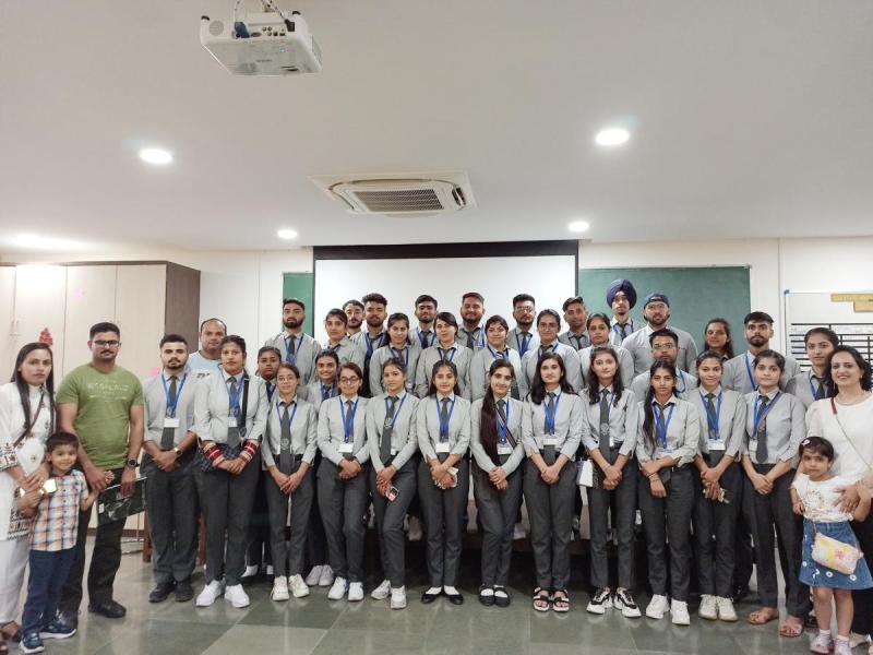 On November 06, 2023. Think, Design and Prototyping Session for the MCA Department Students of Government College Una,  Himachal Pradesh. Students were amazed with 3d printing Technology and Prototypes. Speaker Mr. Sudip Faldesai, Total number of students are 33.