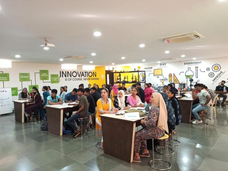 On January 15, 2024. Think Design Prototyping session and Workshop on 3D printing and Robotics for the students of Government College Of Commerce and Economics, Borda, Margao Goa. Speakers are Mr. Siddhant Panjikar and Mr. Shivraj Naik. Total number of Participants are 40.