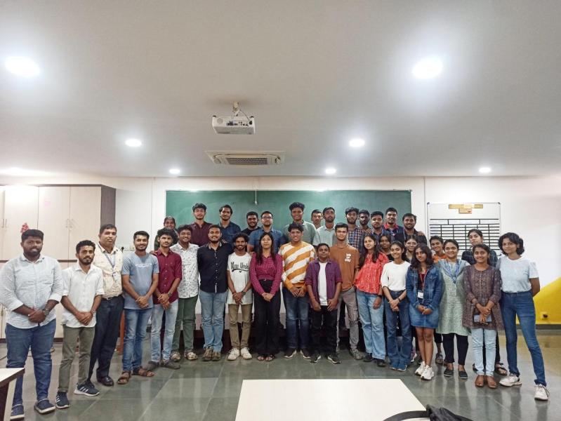 On September 6th, 2023, Think, Design, Prototyping and Introduction to 3D printing, Drones and Robotics session for the Students of PCCE, Verna-Goa. Students shown interest in Drones and Projects, etc. Speakers are Mr. Siddhant Panjikar, Mr. Samarth Savalkar and Mr. Shivraj Naik. Total number of students are 31.