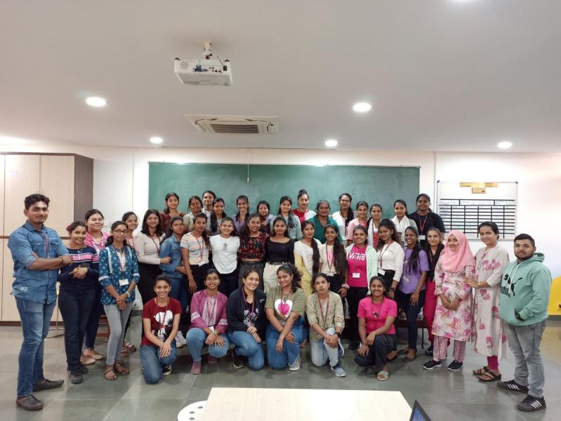 On February 19, 2024. Think Design and Prototyping session and Workshop on 3D Printing for the Bcom Department students of Rosary College of Commerce and Arts, Navelim-Goa. Total numbers of students are 38.