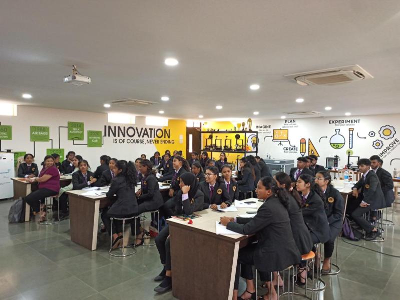 On March 20, 2024. Think Design And Prototyping session for the BBA students of Rosary college of Commerce and Arts, Navelim-Goa. Total number of students 45.