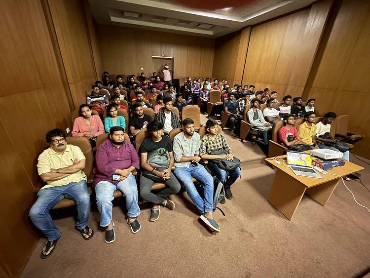 Today Mr. Faldesai Sudip visit Goa College Of Engineering - Farmagudi and conducted asession on innovations and patent. 