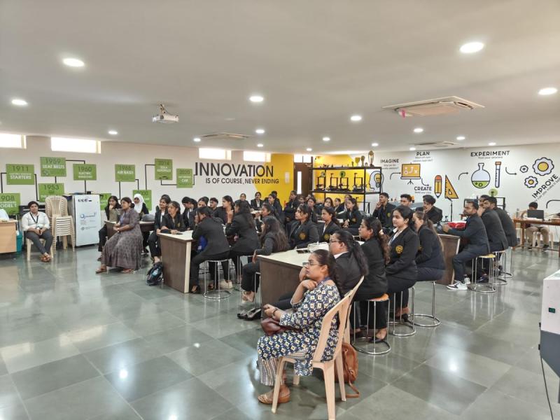 On April 04 2024, Think Design and Prototyping Session for the students of MCom Departments of Dempo College of Commerce & Economics, Cujira, Bambolim-Goa. Total numbers of students are 45.