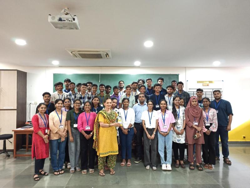 On August 22, 2024. Think, Design, Prototyping session and Workshop on Robotics for the students of Government College of Arts and Science, Sanquelim-Goa. Total number of students are 40.