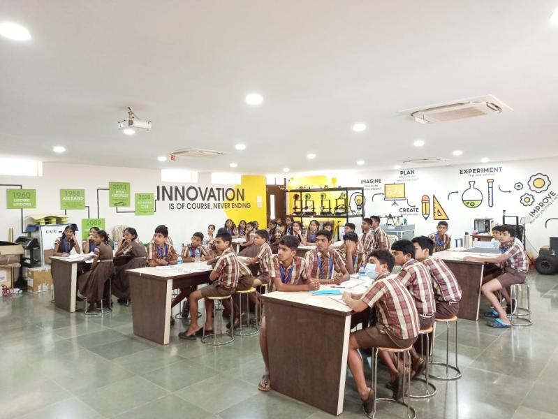 On August 23, 2024. Think, Design, Prototyping session and Workshop on Robotics for the students of Government High School Zambaulim, Rivona-Goa. Total number of students are 33