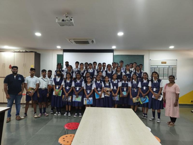 Students at Camilo Pereira Memorial Government High School Sadar Ponda, Goa visited the prototyping lab. The students were fascinated by the 3D machines and showed great interest in exploring this revolutionary technology. They participated in the interactive session and were eager to learn more about laser-cutting technology. We are sure that this experience will not only inspire them to pursue their dreams but also help them make a mark in the world of 3D printing