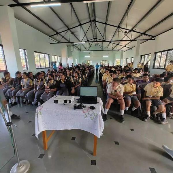 Empathy is a skill to be fostered and developed at all ages, from children to adults. It is an important element of human relations — in fact, its importance can hardly be overstated. We were thrilled to host an informative and interactive sensitization workshop at St Joseph High School Aquem, Goa.The students were extremely interactive and enthusiastic throughout the session.