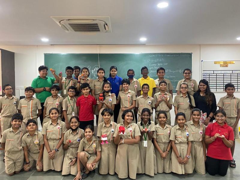 Innovation, Prototyping and Robotics Workshop for Batch-3 of Manovikas High School, Margao, Goa. Speaker- Siddhant Panjikar ( Mentor at Prototyping Lab, 3D Designer & 3D-Printing) and Shivraj Naik ( Mentor in Robotics). Total no. of Participants - 37 