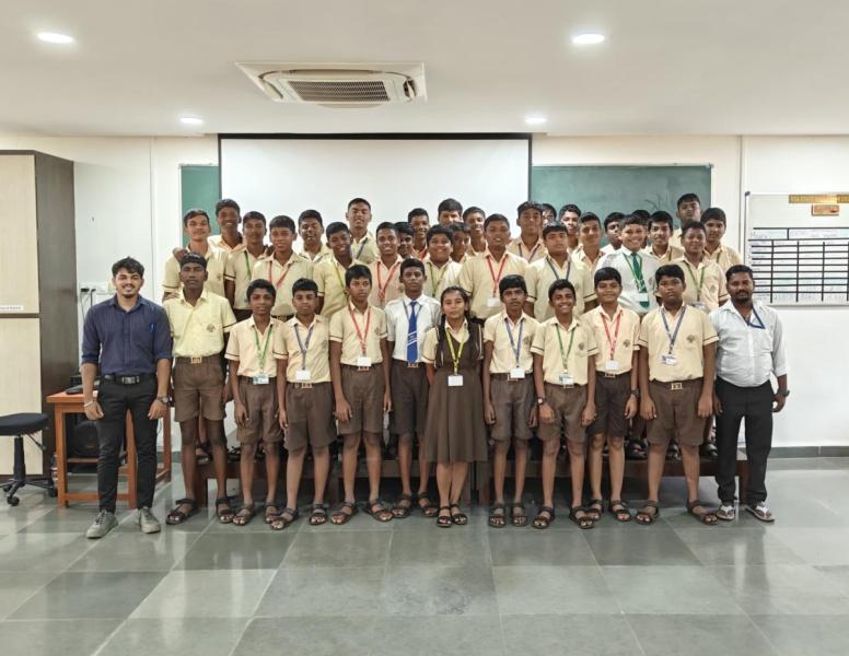 On September 20, 2024. Think, Design, Prototyping Workshop for the students of Our Lady Of Rosary High School, Margao-Goa. Total number of students are 37.