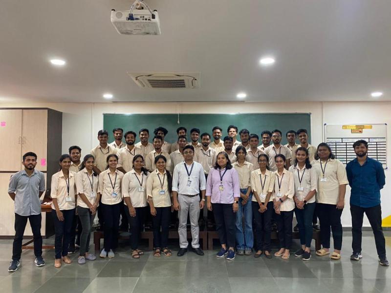 On August 31, 2023, Think, Design and Prototyping session for the students of Agnel Institute of Technology and Design, Assagao, Mapusa-Goa.Bathch-1. Total numbers of students are 30.
