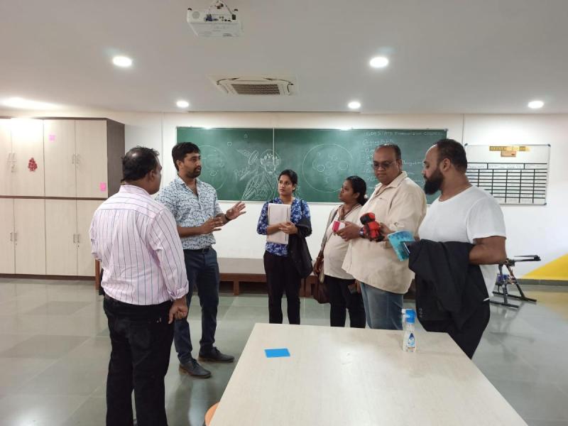 JCI- Goa, had a visit at the Prototyping Lab. They were amazed with the 3D technology, schemes and the projects done by students. They even talked about their own ideas and interests in lab products.  Can't wait to see what they come up with next! 