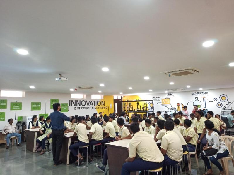 On October 16, 2024. Think Design & Prototyping Workshop for the students of Multipurpose Higher Secondary School, Borda-Goa. Total number of students are 68. Batch-2