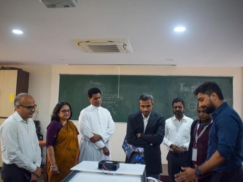 The prototyping lab was visited by Dr. Sindhura Ganapati, visiting PSA Fellow, Office of Principal Scientific, Advisor of Government of India. We had the opportunity to showcase our innovative projects, everything from 3D models to our drones!