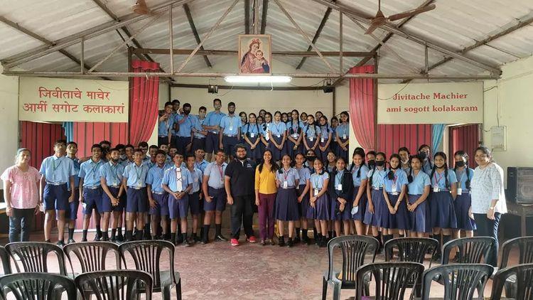 A sensitization workshop was successfully held at St Anthony High School, Majorda Goa. Thestudents were enthusiastic about learning more about the topic and participating in an interactivesession. 