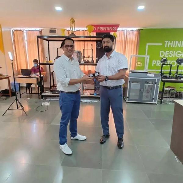 Mr. Rajesh Ghadge visited our Rapid Prototyping Lab.