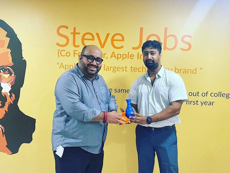 Prototypes do not happen. They are built at Goa State Innovation Council’s Rapid PrototypingLab.We were visited by Shri Giriraj Pai Vernekar at the Prototyping Lab. The interaction was greatly nurtured by our Innovators. Thank you.